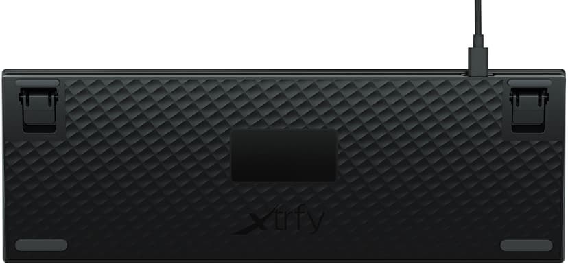 Xtrfy K5 Compact Kablet Nordisk Svart Tastatur