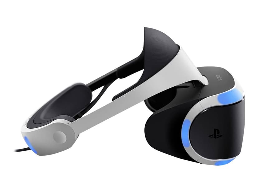 Sony Playstation VR Bundle Ink. Kamera + VR Worlds Musta, Valkoinen
