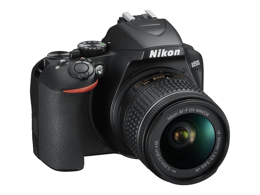 Nikon D3500 + AF-P DX 18-55 f/3,5-5,6G VR + AF-P 70-300mm f/4,5-6,3 VR