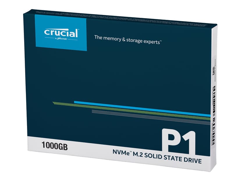 Crucial P1 1000GB M.2 2280 PCI Express 3.0 x4 (NVMe)
