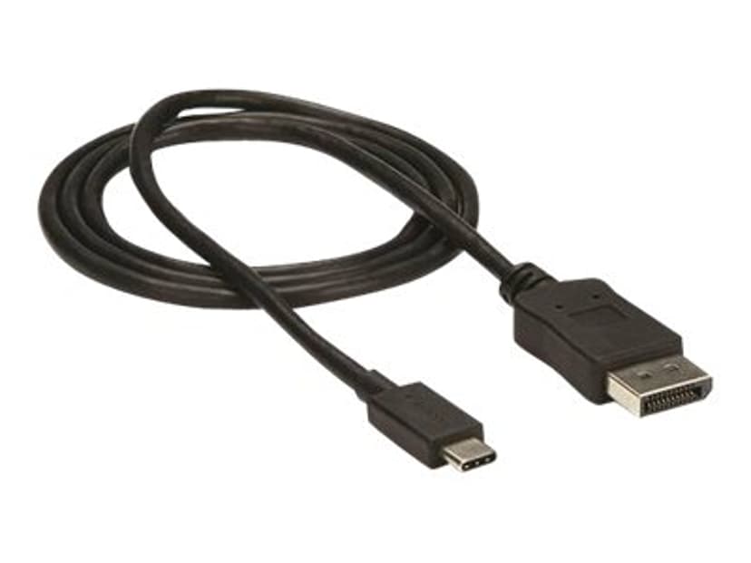 Startech USB C to DisplayPort Adapter Cable 1m 24-stifts USB-C Hane 20-stifts DisplayPort Hane
