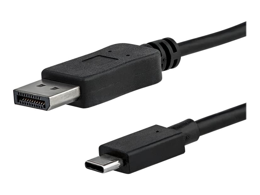 Startech USB C to DisplayPort Adapter Cable 1m 24-stifts USB-C Hane 20-stifts DisplayPort Hane