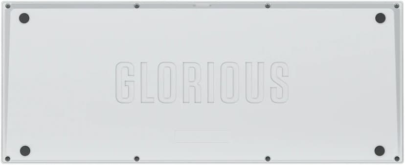 Glorious GMMK Pro 75% Barebone ISO Kablet Hvit Tastatur