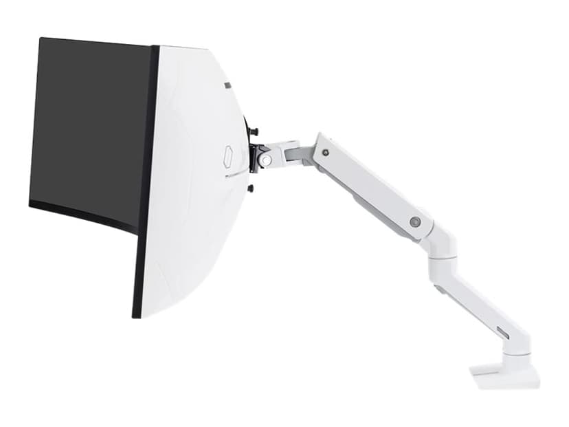 Ergotron HX Desk Monitor Arm med Pivot Hvid