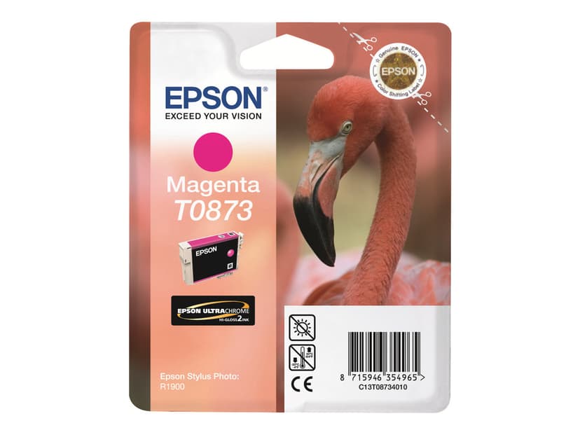 Epson Inkt Magenta T0873 - R1900