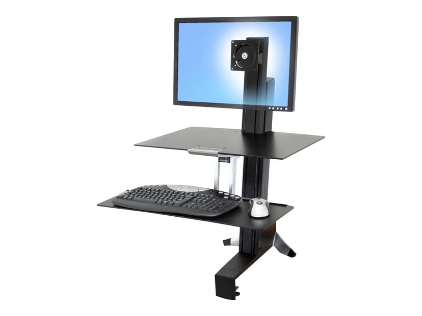 Ergotron WorkFit-S Single HD with Worksurface+