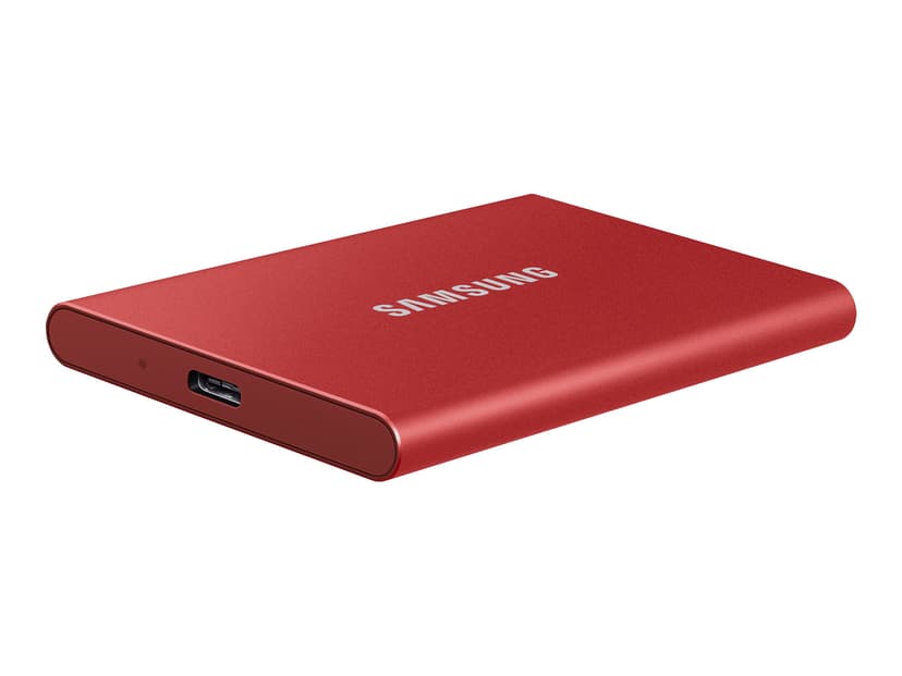 Samsung Portable SSD T7 0.5TB Röd