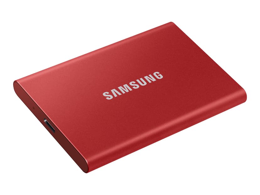 Samsung Portable SSD T7 0.5TB Röd