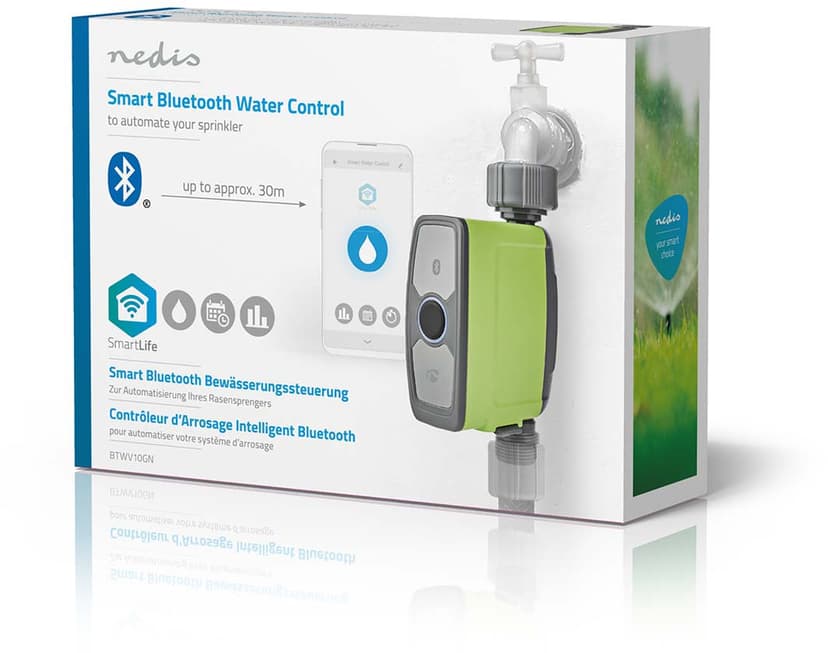 Nedis Smart vannkontroll via Bluetooth