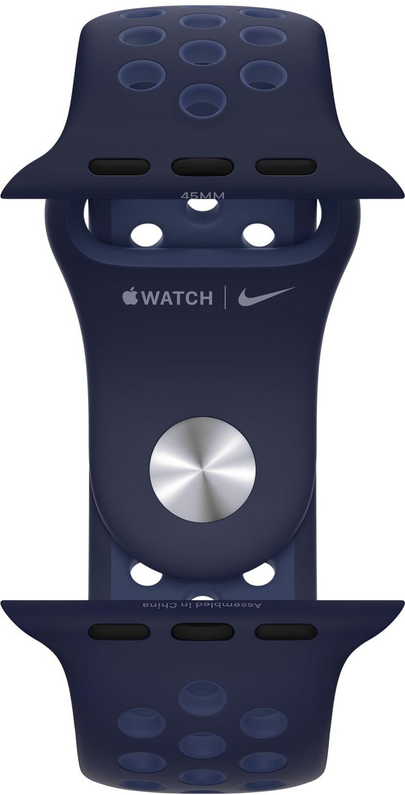 Apple 45mm Midnight Navy/Mystic Navy Nike Sport Band Regular Dustin.no