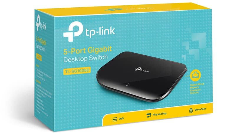 TP-Link TL-SG1005D 5-Port Gigabit Desktop Switch