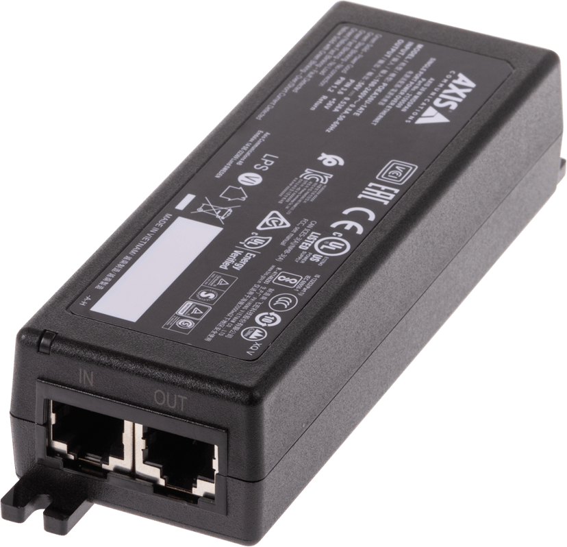 Axis Gigabit PoE Injector 30W 802.3AT