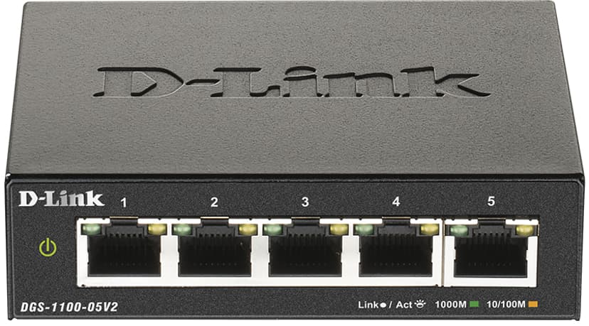 D-Link DGS-1100 v2 5-Port Smart Switch
