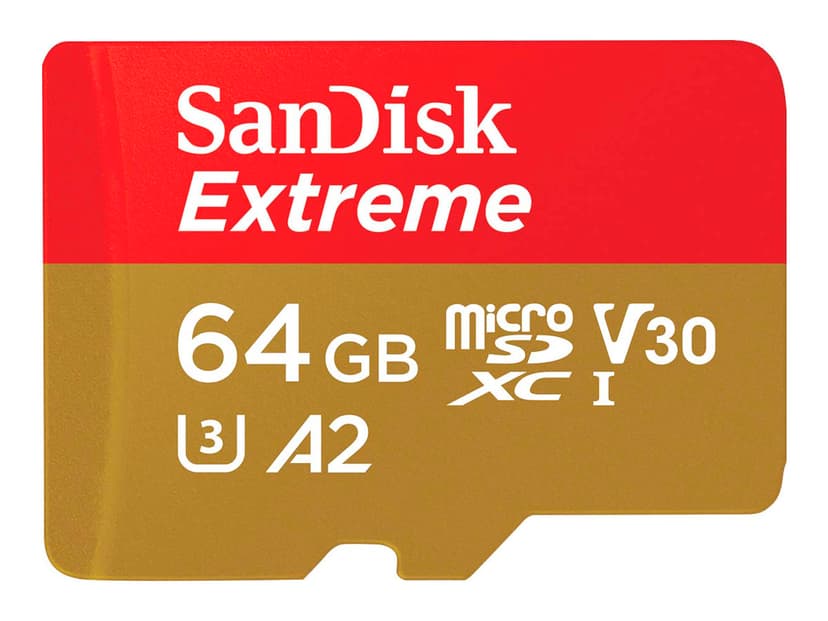 SanDisk Extreme microSDXC UHS-I Memory Card