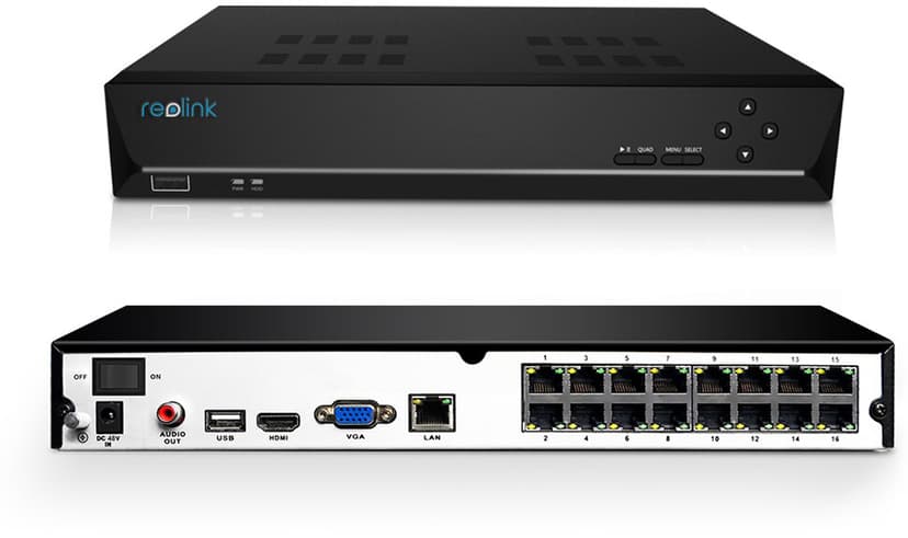 Reolink RLK16-810B8-A Smart 4K övervakningssystem