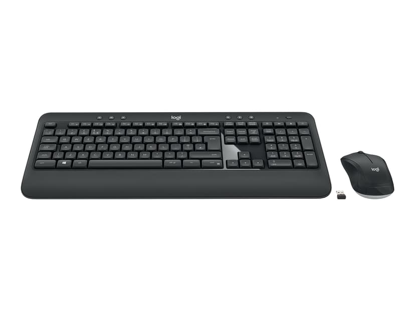Logitech MK540 Advanced Nordisk Tastatur og mus-sæt