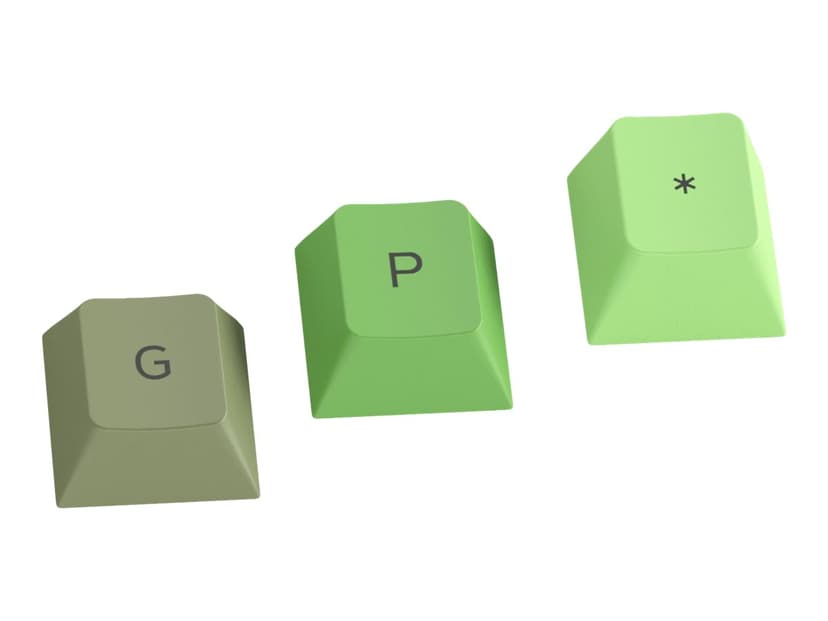 Glorious GPBT Keycaps ISO Nordic-Layout Olive Keycap set
