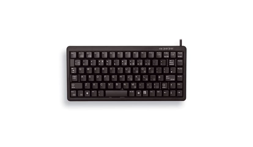 Cherry Compact-Keyboard G84-4100 - Tastatur Kablet USA Svart Tastatur