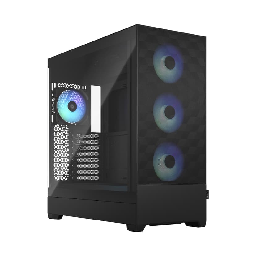 Fractal Design POP Xl Air RGB Black Clear Glass E-atx Svart | Dustin.se