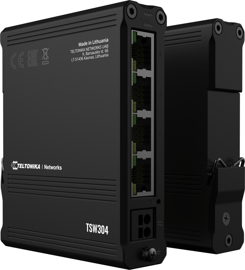 Teltonika TSW304 4-Port DIN Switch