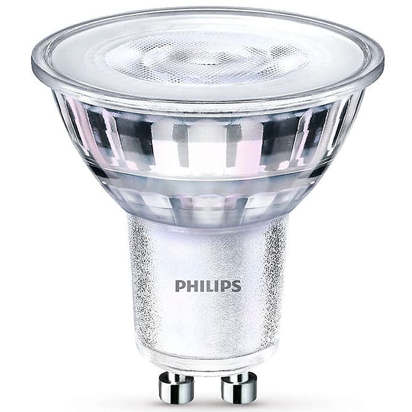Philips LED GU10 3.8W (50W) Dimbar Varmvit 6-Pack