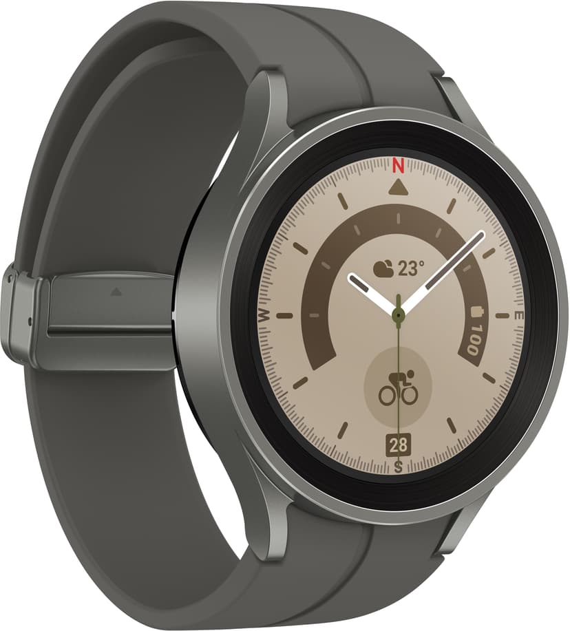 Samsung Galaxy Watch5 Pro 45mm Bluetooth Grey Titanium With Grey D
