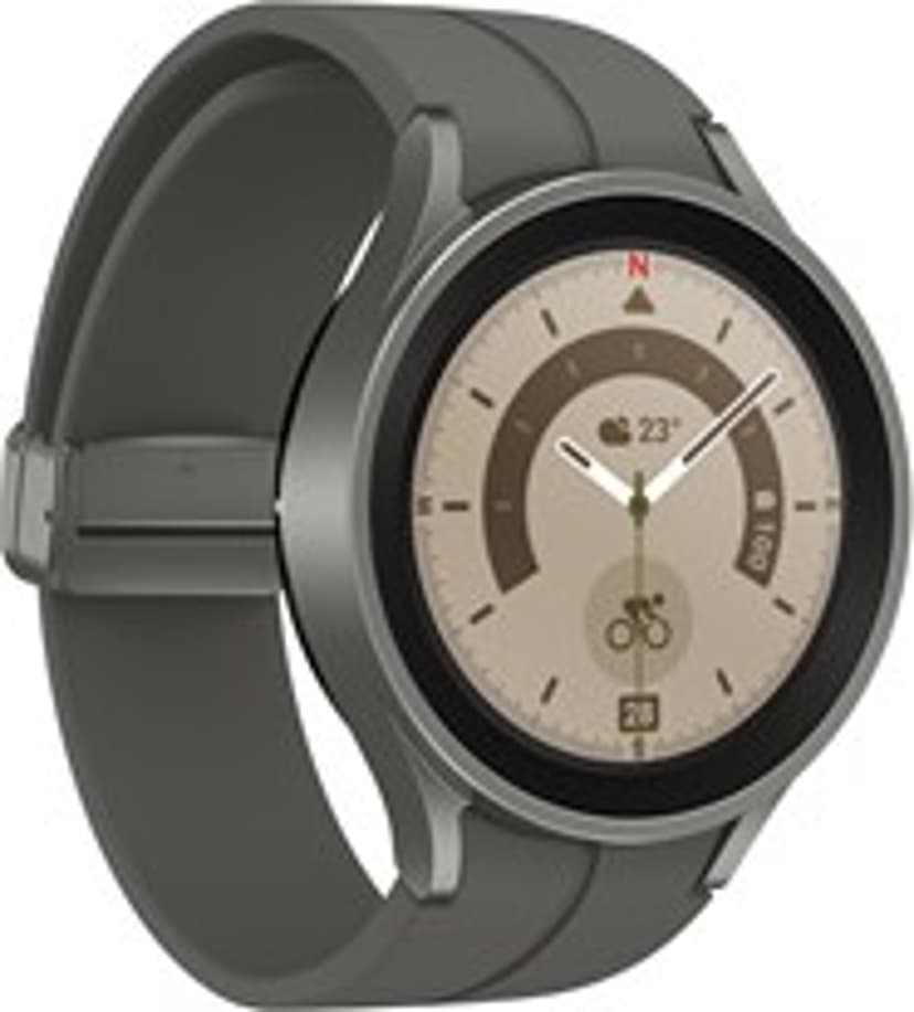 Samsung Galaxy Watch5 Pro 45mm Bluetooth Grey Titanium With Grey D 