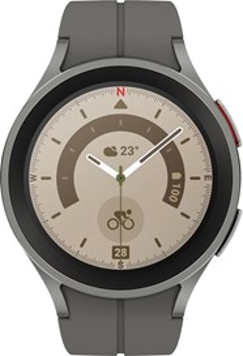 Samsung Galaxy Watch5 Pro 45mm Bluetooth Grey Titanium With Grey D 