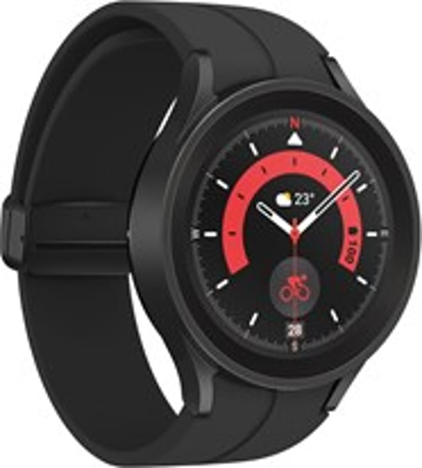 Samsung Galaxy Watch5 Pro 45mm 4G Black Titanium With Black D Buckle 