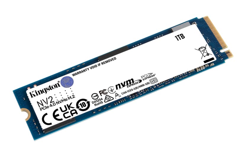 Kingston NV2 1000GB M.2 2280 PCI Express 4.0 x4 (NVMe)