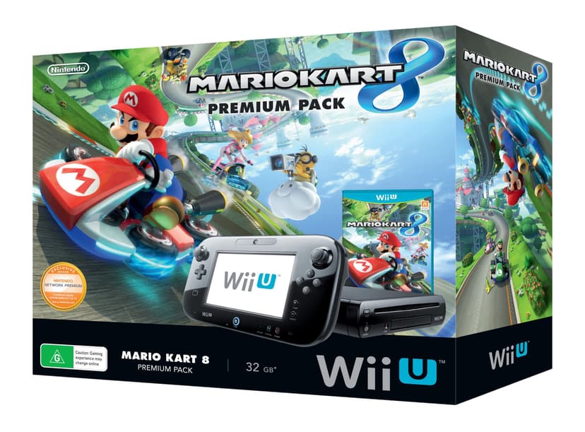 Nintendo Wii U Premium - Mario Kart 8 Premium Pack