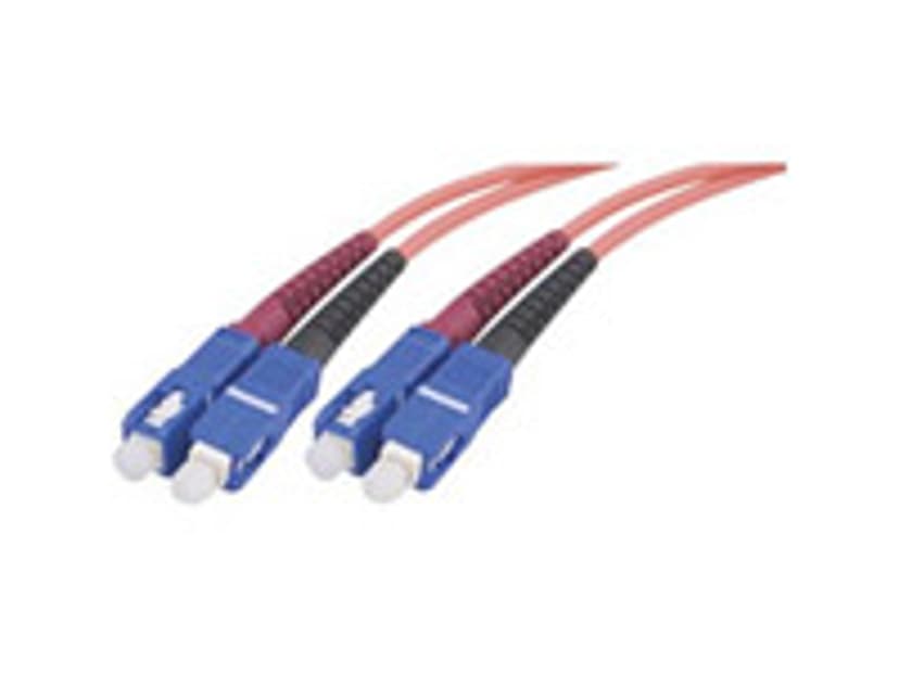 Deltaco Fiberoptisk kabel SC/UPC SC/UPC OM1 25m