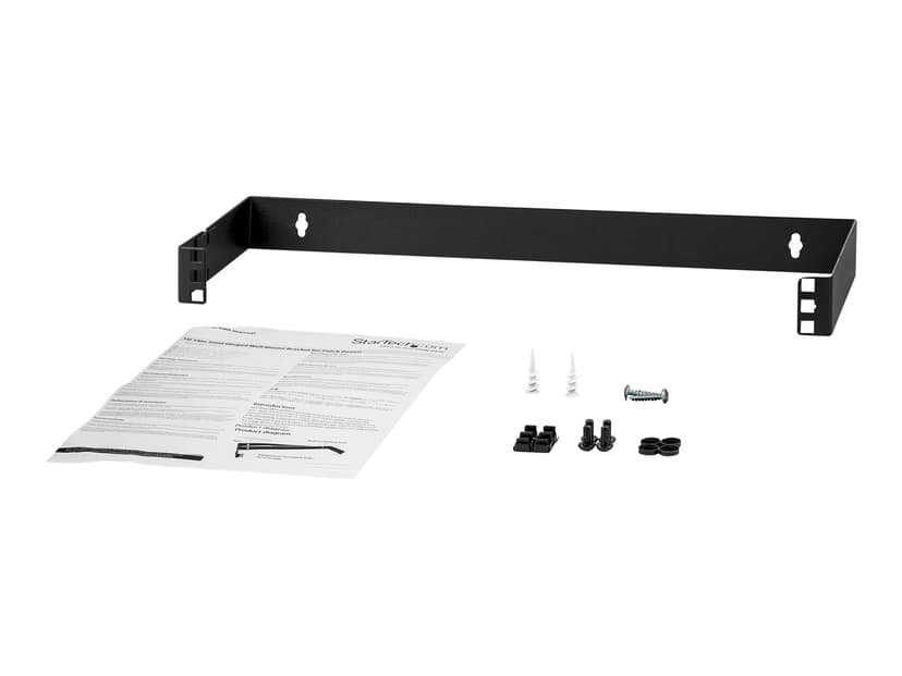 Startech 1U 19in Hinged Wall Mount Bracket for Patch Panels