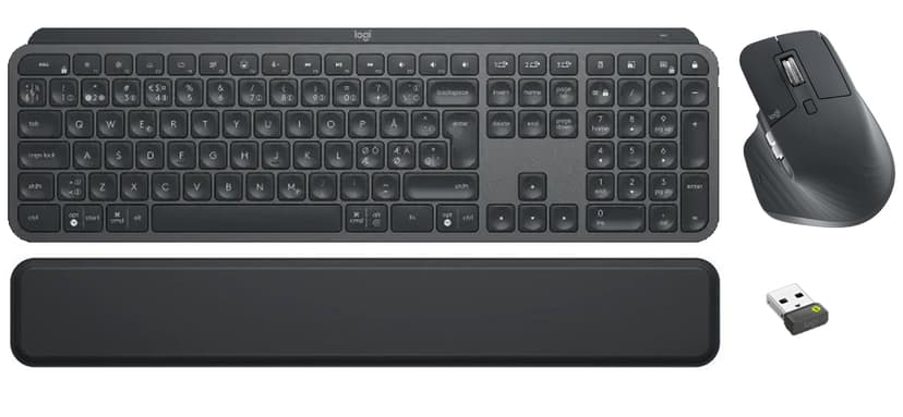 Logitech MX Keys Combo Gen 2 For Business Logi Bolt Nordisk Tastatur ...