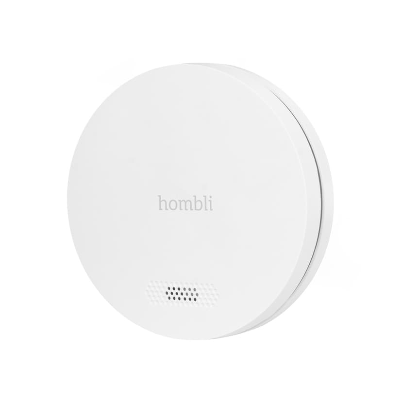 HOMBLI Smart Smoke Detector Ultra Slim White