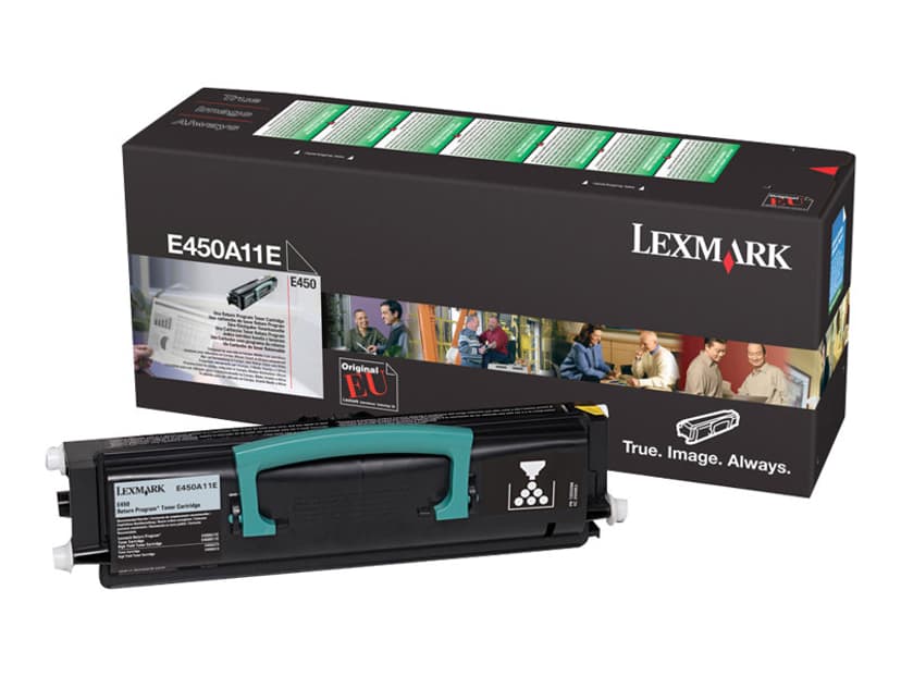 Lexmark Toner Svart 6k - E450 Return
