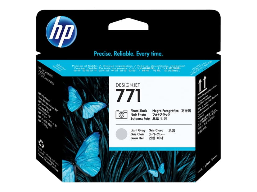 HP Skrivarhuvud 771 PHOTO Svart + LIGHT GRAY - DESIGNJET Z6200