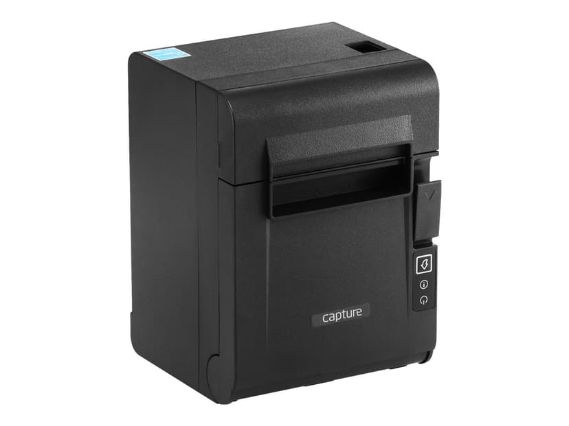 Capture Receipt Printer CA-PP-10000B USB/Serial/LAN Cutter Black