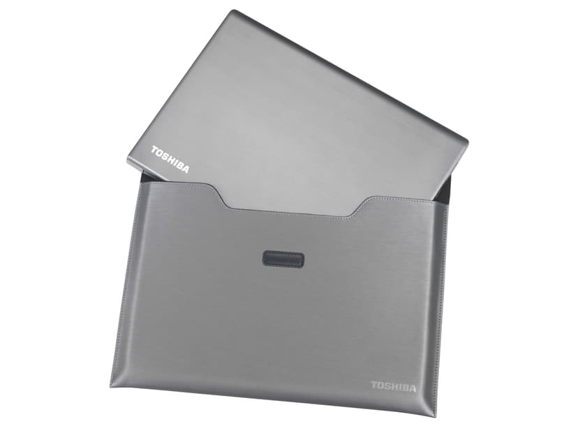 Toshiba Ultrabook Sleeve 13.3" Polyuretaaninahka; Sametti