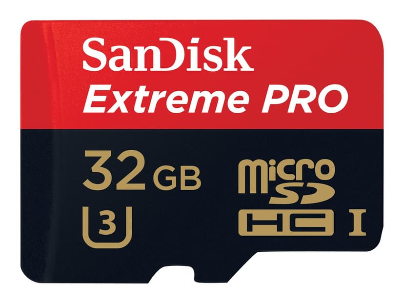 SanDisk Extreme Pro microSDHC UHS-I Memory Card