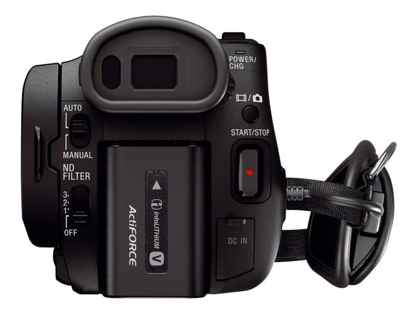 Sony Handycam FDR-AX100 Svart