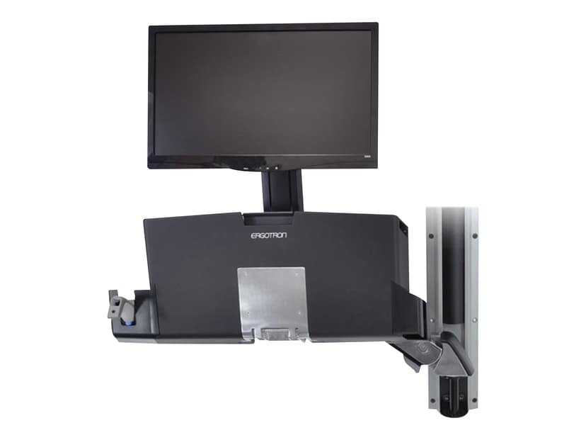 Ergotron StyleView Sit-Stand Combo Arm with Worksurface