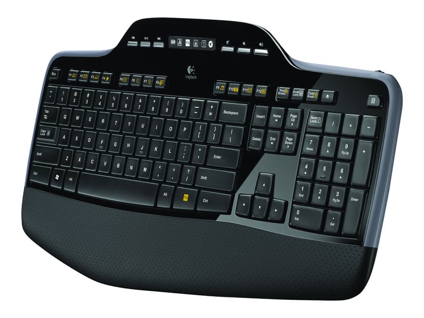 Logitech Wireless Desktop MK710 - tastatur og mus-sæt - US Engelsk - USA/International Tastatur og mus-sæt