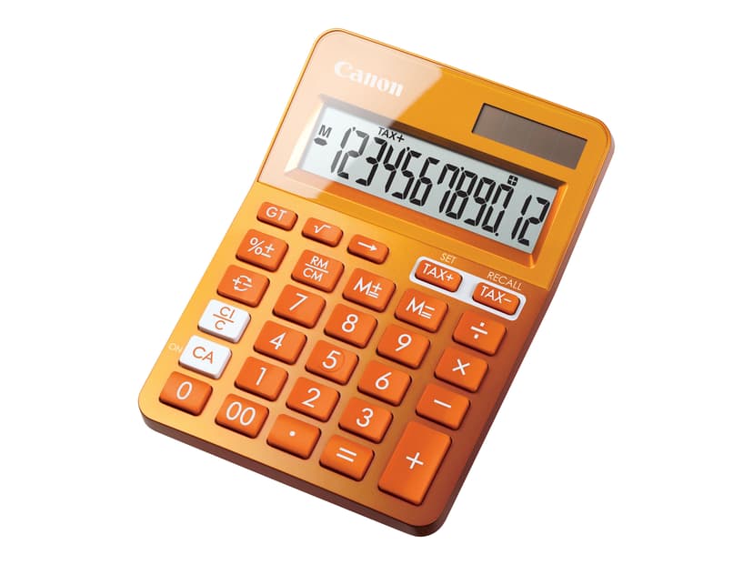 Canon Kalkulator LS-123K-MOR Metallic Oransje