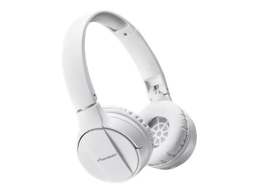 Pioneer SE-MJ553BT Bluetooth Headphone - White Hvid