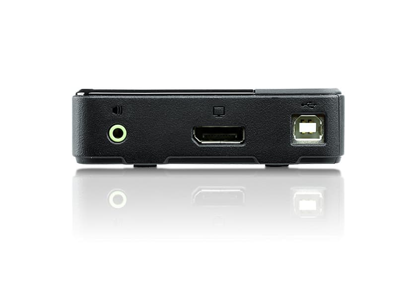 Aten KVM-Switch - 1-2 Displayport - USB - 3,5mm - Uhd -1,8m #Demo
