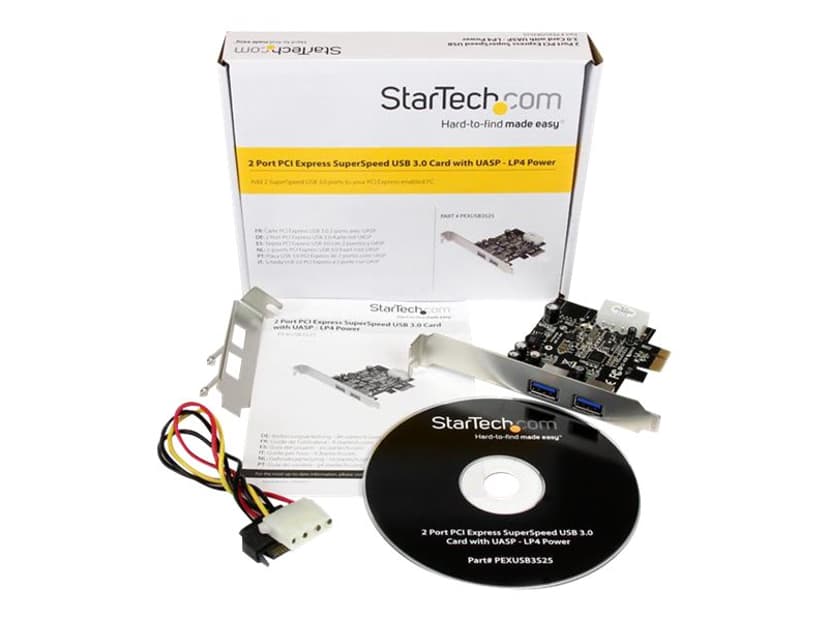 Startech 2 Port PCI Express (PCIe) USB 3.0 Card with UASP