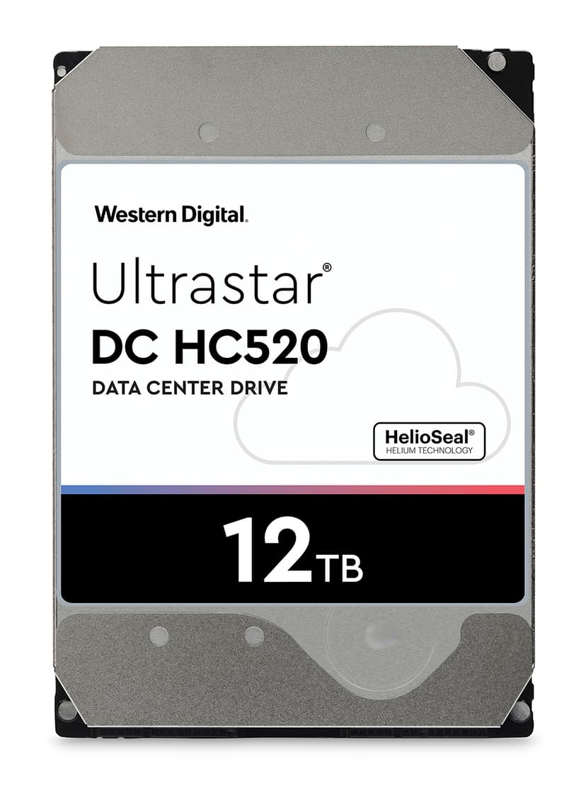 WD Ultrastar DC HC520 512E SE 12TB 3.5" 7,200rpm SAS-3