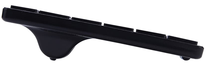 Voxicon Ultra-Slim Mini SM411 Langaton Pohjoismaat Näppäimistö Musta