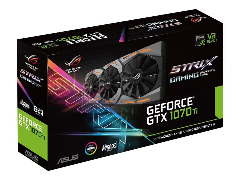 ASUS ROG GeForce GTX 1070 Ti Strix Gaming A8GB